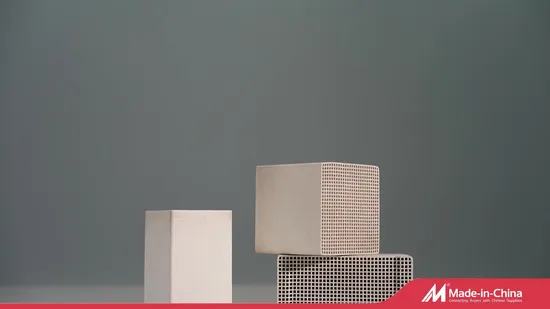 Monolito cerámico de panal de alúmina densa/cordierita densa para Rto, Rco